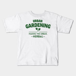 Urban Gardening Kids T-Shirt